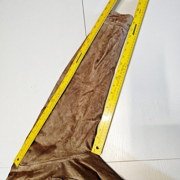 Austin Clothing Co. Button Leather Suede Coat Chore Jacket M 3712 - Picture 6 of 10